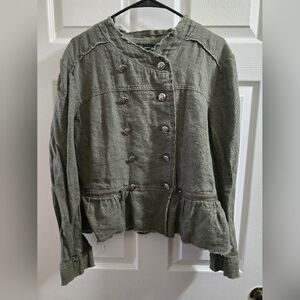 INC International Concepts XL Olive Military Jacket